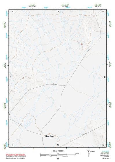 36109SW Page 62 Canyon De Chelly Topo Preview 1