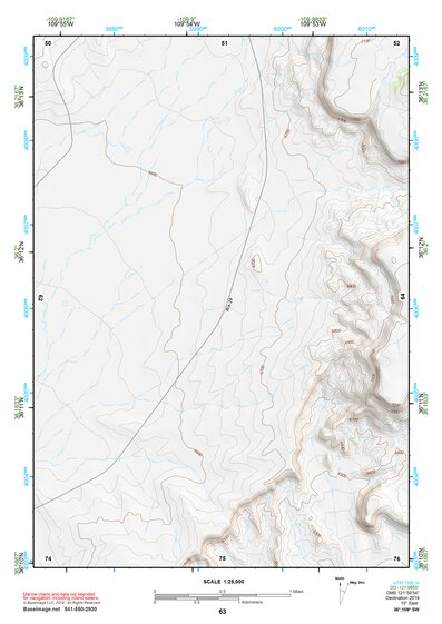 36109SW Page 63 Canyon De Chelly Topo Preview 1