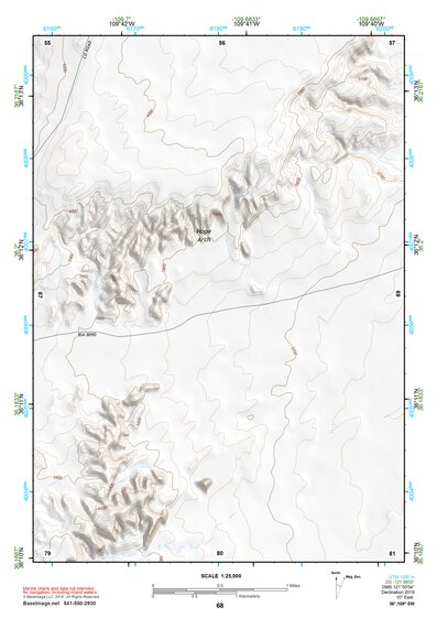 36109SW Page 68 Canyon De Chelly Topo Preview 1