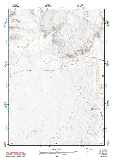 36109SW Page 69 Canyon De Chelly Topo Preview 1