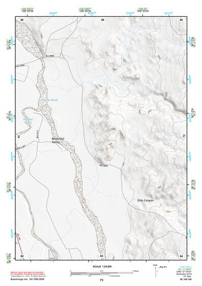 36109SW Page 71 Canyon De Chelly Topo Preview 1