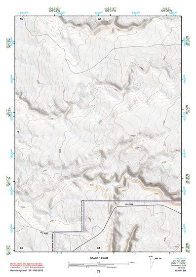 36109SW Page 72 Canyon De Chelly Topo Preview 1