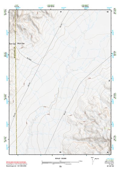 36109SW Page 73 Canyon De Chelly Topo Preview 1