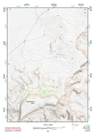 36109SW Page 74 Canyon De Chelly Topo Preview 1