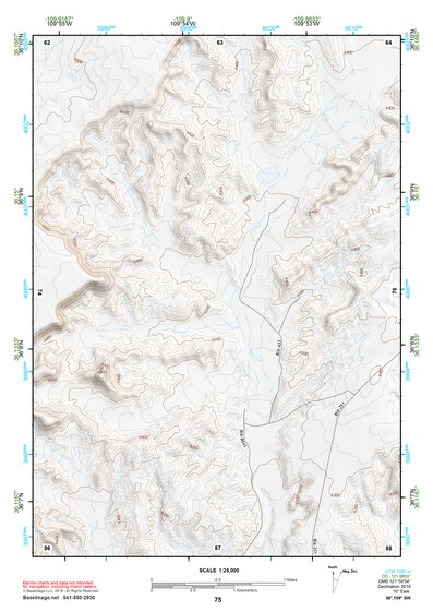 36109SW Page 75 Canyon De Chelly Topo Preview 1