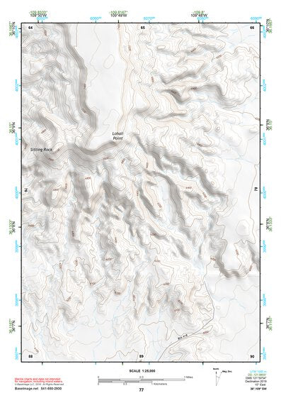 36109SW Page 77 Canyon De Chelly Topo Preview 1