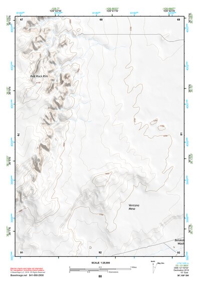 36109SW Page 80 Canyon De Chelly Topo Preview 1
