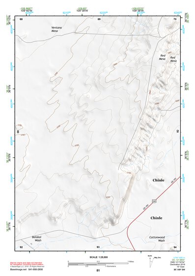 36109SW Page 81 Canyon De Chelly Topo Preview 1