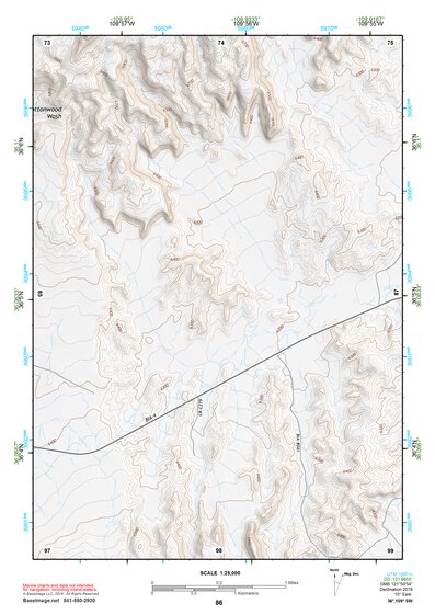 36109SW Page 86 Canyon De Chelly Topo Preview 1