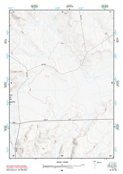 36109SW Page 88 Canyon De Chelly Topo Preview 1