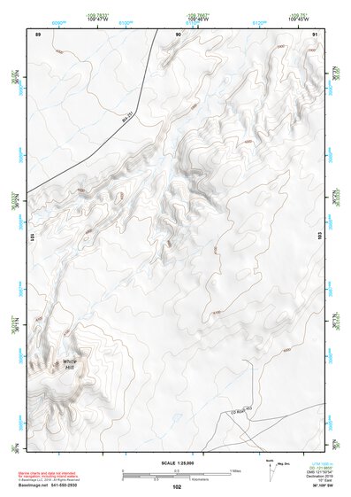 36109SW Page 102 Canyon De Chelly Topo Preview 1