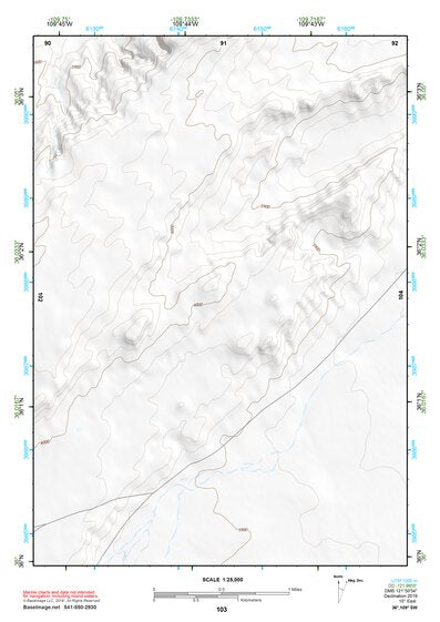 36109SW Page 103 Canyon De Chelly Topo Preview 1