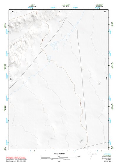 36109SW Page 104 Canyon De Chelly Topo Preview 1