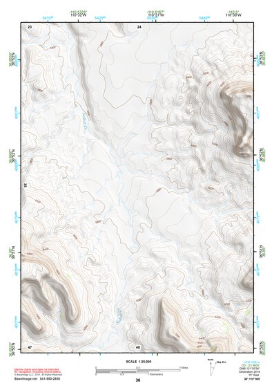 36110NW Page 36 Kayenta Topo Preview 1