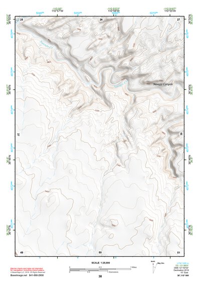 36110NW Page 38 Kayenta Topo Preview 1