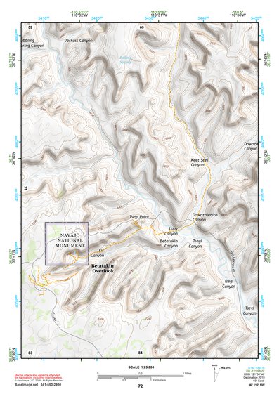 36110NW Page 72 Kayenta Topo Preview 1