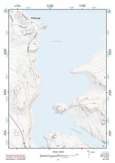 36111NE Page 1 Glen Canyon Dam Topo Preview 1