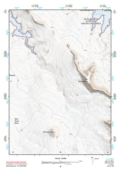 36111NE Page 6 Glen Canyon Dam Topo Preview 1