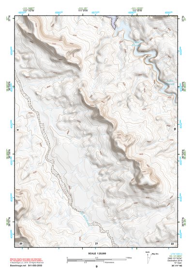 36111NE Page 9 Glen Canyon Dam Topo Preview 1