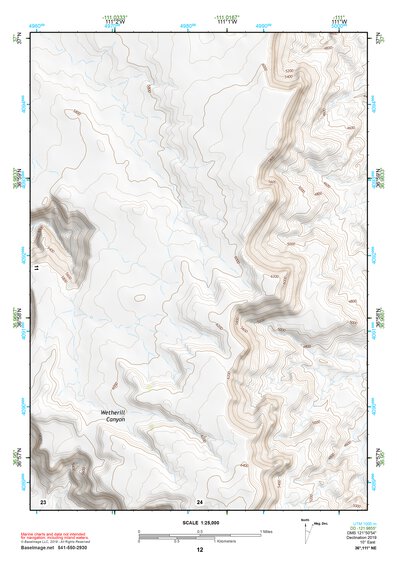36111NE Page 12 Glen Canyon Dam Topo Preview 1