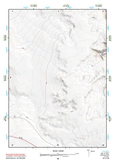 36111NE Page 16 Glen Canyon Dam Topo Preview 1