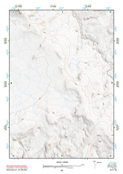 36111NE Page 21 Glen Canyon Dam Topo Preview 1