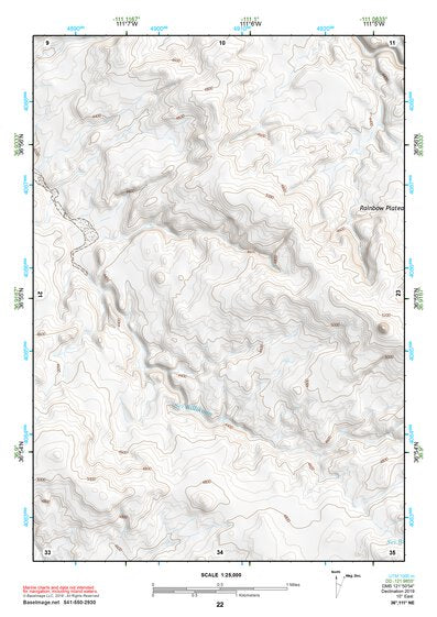 36111NE Page 22 Glen Canyon Dam Topo Preview 1
