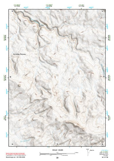 36111NE Page 23 Glen Canyon Dam Topo Preview 1
