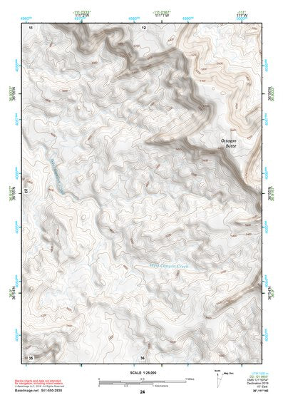 36111NE Page 24 Glen Canyon Dam Topo Preview 1