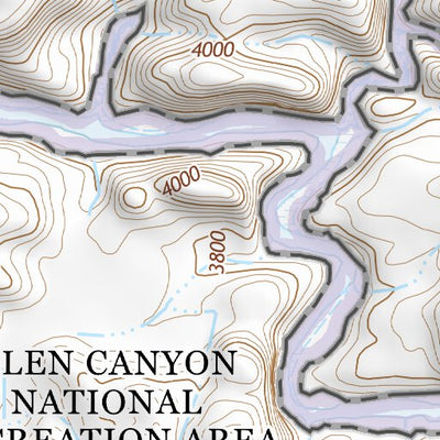 36111NE Page 32 Glen Canyon Dam Topo Preview 2