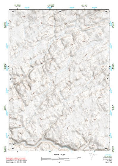 36111NE Page 35 Glen Canyon Dam Topo Preview 1