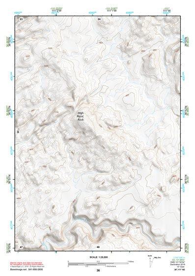 36111NE Page 36 Glen Canyon Dam Topo Preview 1