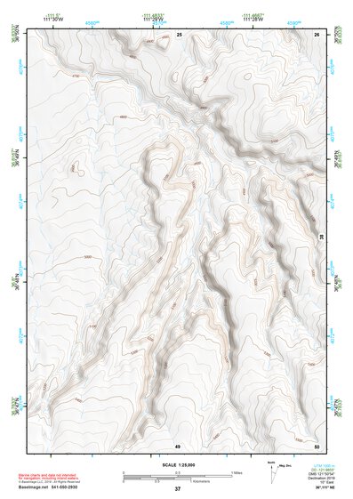 36111NE Page 37 Glen Canyon Dam Topo Preview 1