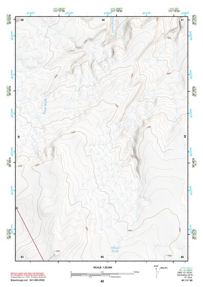 36111NE Page 42 Glen Canyon Dam Topo Preview 1