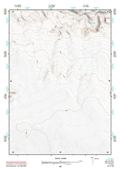 36111NE Page 47 Glen Canyon Dam Topo Preview 1