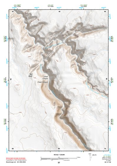 36111NE Page 57 Glen Canyon Dam Topo Preview 1