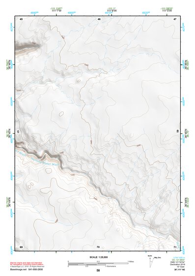 36111NE Page 58 Glen Canyon Dam Topo Preview 1
