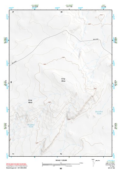 36111NE Page 60 Glen Canyon Dam Topo Preview 1