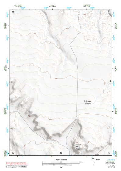 36111NE Page 63 Glen Canyon Dam Topo Preview 1