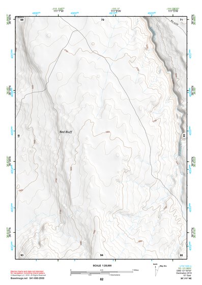 36111NE Page 82 Glen Canyon Dam Topo Preview 1