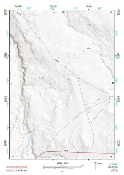36111NE Page 83 Glen Canyon Dam Topo Preview 1