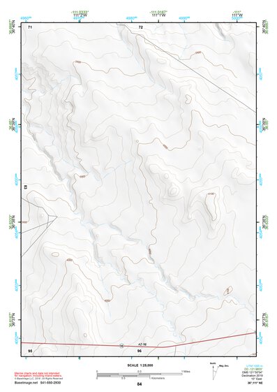 36111NE Page 84 Glen Canyon Dam Topo Preview 1