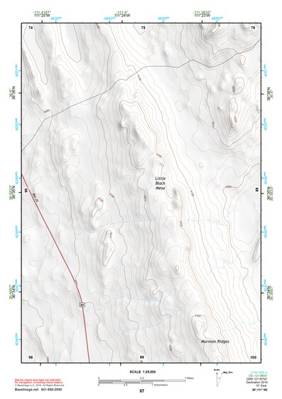 36111NE Page 87 Glen Canyon Dam Topo Preview 1