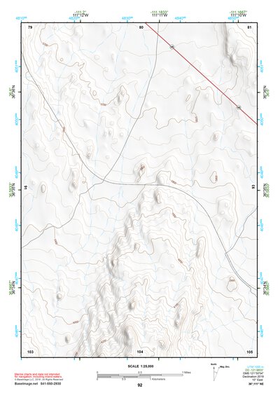 36111NE Page 92 Glen Canyon Dam Topo Preview 1