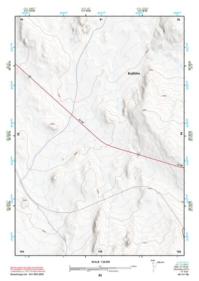 36111NE Page 93 Glen Canyon Dam Topo Preview 1