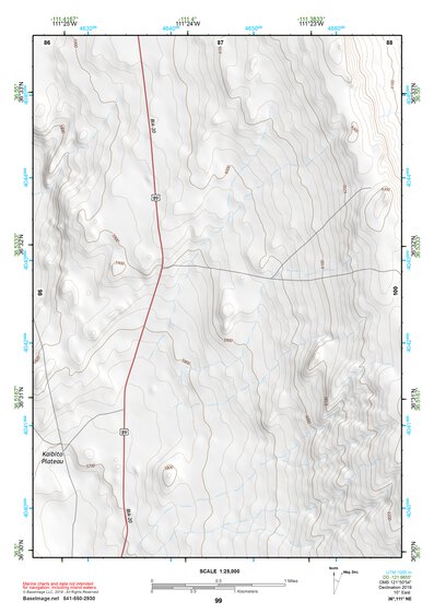 36111NE Page 99 Glen Canyon Dam Topo Preview 1