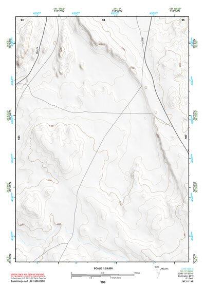 36111NE Page 106 Glen Canyon Dam Topo Preview 1