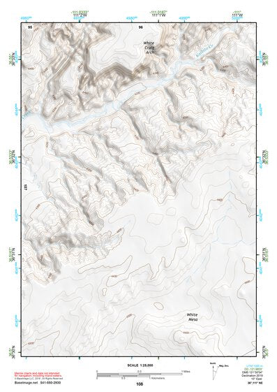 36111NE Page 108 Glen Canyon Dam Topo Preview 1