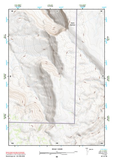 36113SE Page 93 Mount Trumbull Topo Preview 1