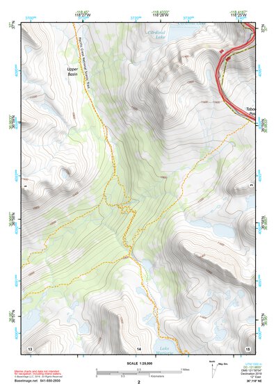 36118NE Page 2 Mount Whitney Topo Preview 1
